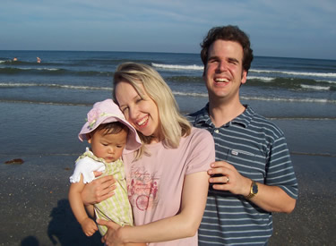 Our Forever Family together at the beach!