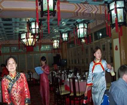 Traditional Meal at Beautiful Beijing Restaurant